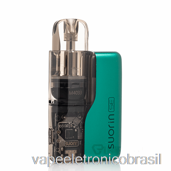 Vape Recarregável Suorin Se 15w Pod System Verde Escuro